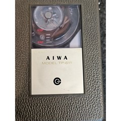 Vintage Aiwa TP-61R Portable Reel to Reel Tape Recorder Grey