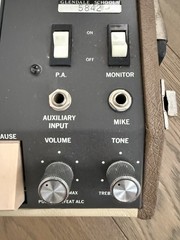 Vintage 1970s Audiotronics Analog Tape Recorder Cassette Deck Model 130A