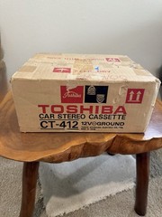 TOSHIBA – Car Stereo Cassette CT – 412 12V – Ground High Quality Made in Japan