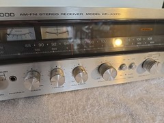 Vintage Kenwood KR-4070 AM/FM Stereo Receiver Perfect Working Condition 80 Watts