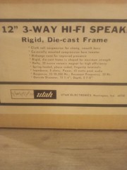 Utah HF12PC-H 12″ 3-way speaker