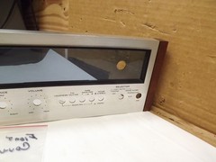 pioneer sx 525 receiver part Front Face Cover w/ screws