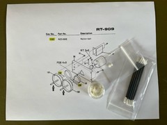 Pioneer RT-909 / 901 N23-608 Nylon Capstan Ball Bearings ~ Instructions included