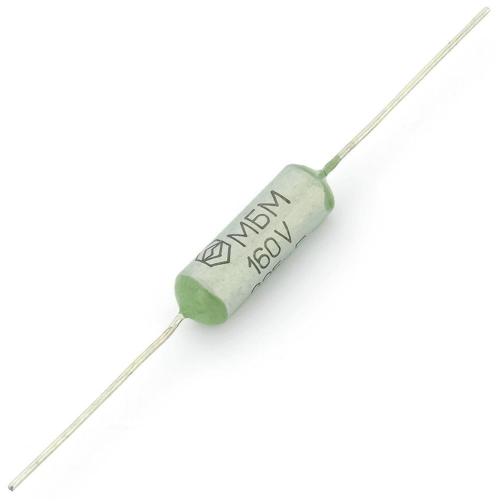 MBM 160V 0.05μF +-10% Soviet Paper Audio Audiophile Military OTK Capacitor 2pcs
