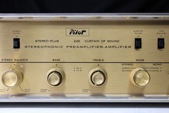 Vintage PILOT 246 ‘Curtain of Sound’ Tube Integrated Amplifier Serviced