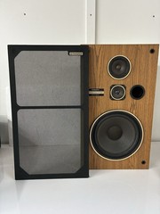 Vintage Pioneer 3 Way Speaker System CS-G203 Made In USA Single Speaker