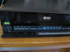 Philips (Panasonic) VPH733TS01 Super SVHS VCR Tested Great Working NO REMOTE