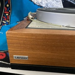 Lenco B55 Vintage Turntable Working No Belt Or Cover Selling For Parts Read