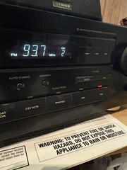 Vintage TEAC AG-550 AM/FM Stereo Receiver w/Graphic EQ & CD/VCR/PHONO WORKS