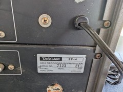 Vintage TASCAM 22-4 Reel To Reel Tape Deck 4-Channel Recorder Parts Repair – RE
