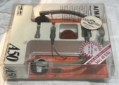 RARE Vintage Aiwa HP-A50 FOLD-UP Headphones mint
