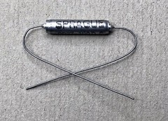 Sprague .0027 uF 100V Vitamin Q PIO oil capacitor 196P tone cap treble bleed