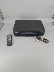 Panasonic PV-V4521 VCR Video Vhs Cassette Recorder With Remote Tested & Works