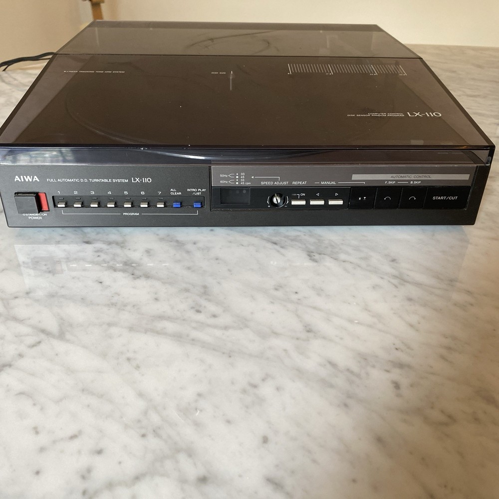 AIWA LX-110 Fully Automatic Direct Drive Turntable