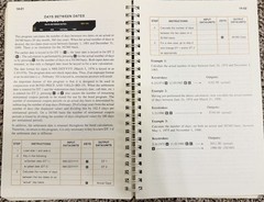 HP-67/HP-97 Scientific Calculator Standard Pac Manual ONLY Hewlett Packard 1976