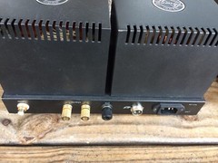 6С33с tube power amplifier, single ended  mono amplifiers