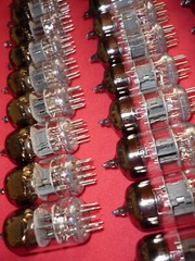 34pcs. 6N3P / 6Н3П ~ 6CC42, 2C51 Double triode NEW. MILITARY. SAME DATE V-1972