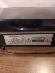 Vintage Optimus LAB-1000 Belt Drive Automatic Turntable Radio Shack Parts/Repair