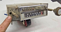 VTG Audiovox C-977 Vintage AM/FM 8 Track Stereo Radio Untested Parts/Repair!