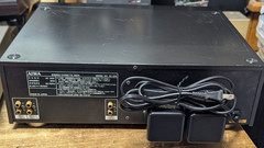 Junk AIWA EXCELIA XK-009 Stereo Cassette Deck Black