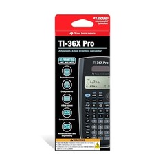 TI-36X Pro Engineering/Scientific Calculator | 9.7 Inch | Black.