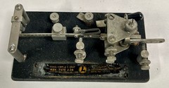 Vtg Antique Lionel Signal Corps Type J-36 Telegraph Morse Code Key (A30)