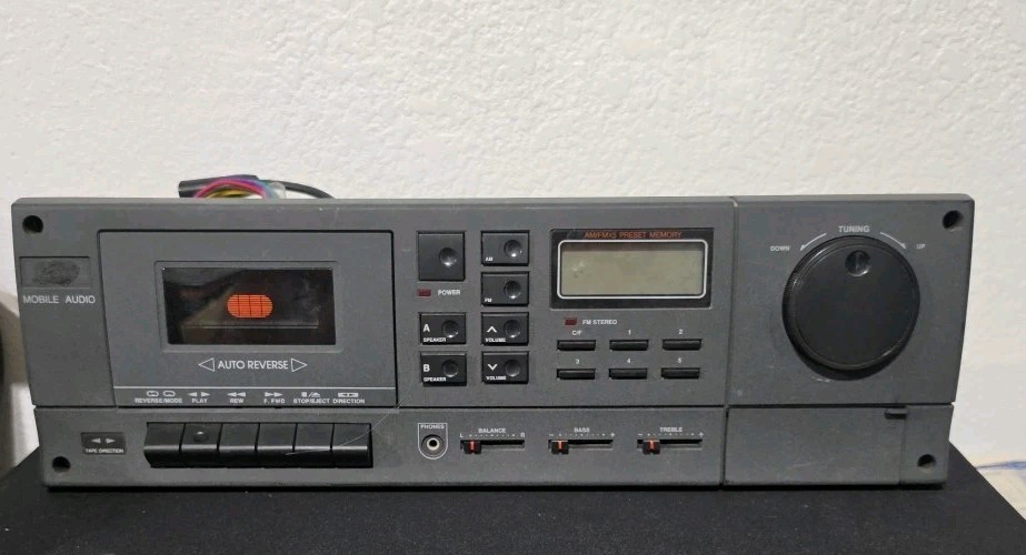 Advantz AE-8000AR AM/FM Cassette RV Stereo Receiver – 12V/120V Dual Power S2