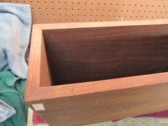 Vintage Stereo Radio Hi-Fi Wood Cabinet Mcintosh Fisher Scott 17″x4.5″