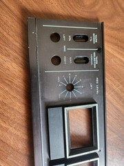 AKAI GX-210D Reel To Reel lower front plate – made in Japan
