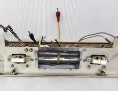 Akai X-300 Reel to Reel LOWER ASSEMBLY CHASSIS with METERS, VOLUME, RECORD