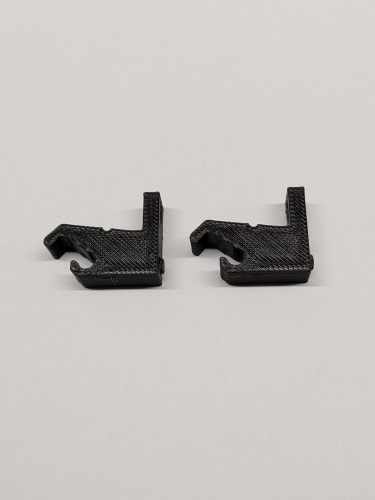 1 pair Yamaha RX-1100u, RX-900u, R-8 and R-9 Receiver Door Hinges (2)