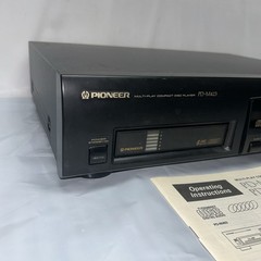 Pioneer PDM-423 Multi Disc CD Player Vintage Audio Component w/ Manual Untested