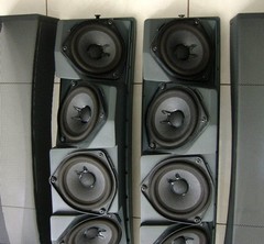 BOSE Panaray 502A Loudspeakers Pair Black Ceiling Mount Pro Audio Tested Black