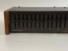 Vintage Audio Control C-22 Stereo Equalizer Octave EQ Sound Control Tested