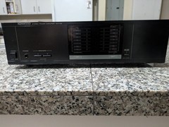 Vintage Kenwood KM-106 Stereo Power Amplifier 125 Watts Per Channel Tested
