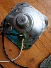 Working Vintage Pair 3″ HiFi closed back Tweeter Speakers L.S 3watts 8ohm Japan