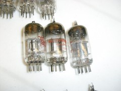 12AT7 Vacuum Tube Lot Untested Stromberg Carlson, GE, Tung-Sol, RCA, Motorola