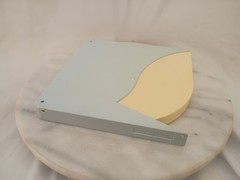 Vintage Schneider Plastic 7″ Reel to Reel Tape Storage Case With UNKNOWN REEL !!