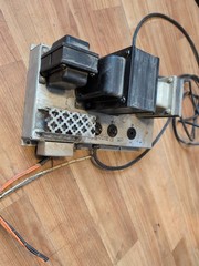 Vintage Webster Allen Power Supply Tone Cabinet Organ Tube Amplifier 6l6