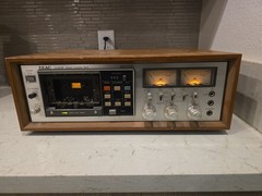 TEAC CX-650R Stereo Cassette Recorder Sold as is For Parts Untested