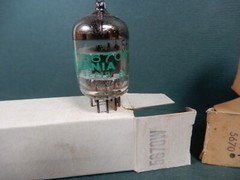 Sylvania JAN 5670 & 5670W Vacuum Tubes (4) Amplitrex Tested Strong 89-98% Gm