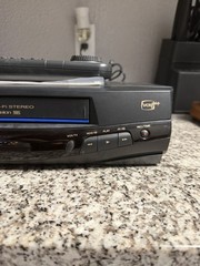 Panasonic PV-8455S 4 Head VHS Video Cassette Recorder VCR W/ Remote WORKING