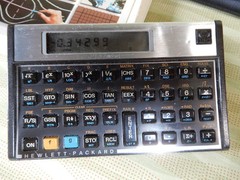 Hewlett Packard HP 15C RPN Calculator and Owners Handbook Good Working Cond