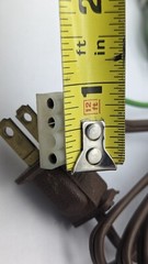 Vintage Stereo Turntable Power Cord / Ground Wire – UNUSED LOOK READ B1