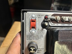 vintage scott 357 receiver FM/ AM Stereo Receiver / For Repairs Read Description