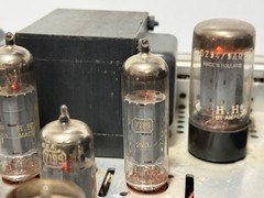 HH Scott 222c Amplifier With Scott Metal Case In Working Condition – Tested