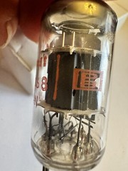 NOS 6LX8 Triode Pentode Vacuum Tube Packard Bell