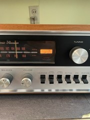 Vintage Allied Model 395 Solid State AM/FM Stereo Receiver, VG, Working