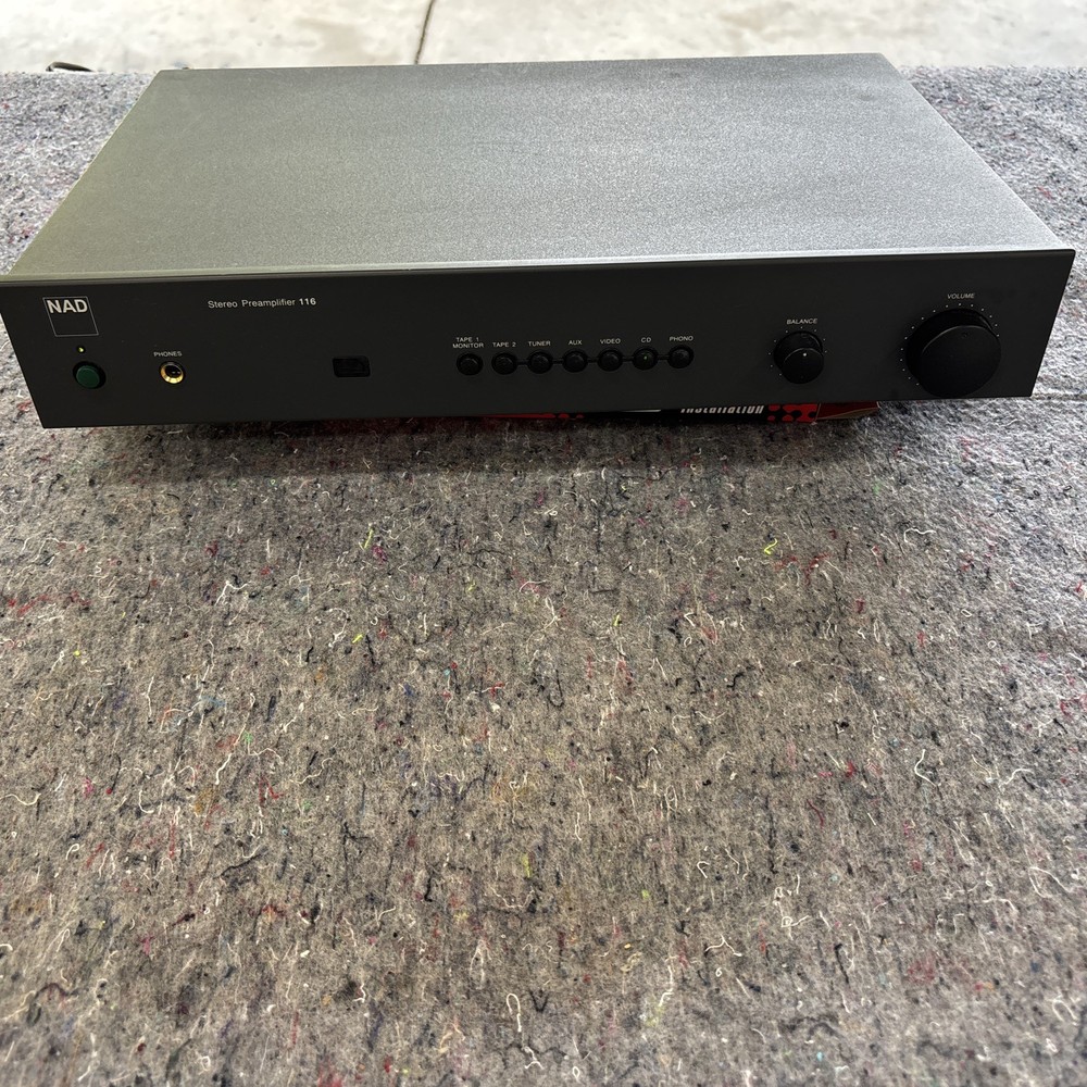Stereo Preamplifier NAD 116