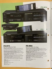 Vintage 1986 Pioneer Products Preview Sales Advertising BROCHURE w/Specs. Japan